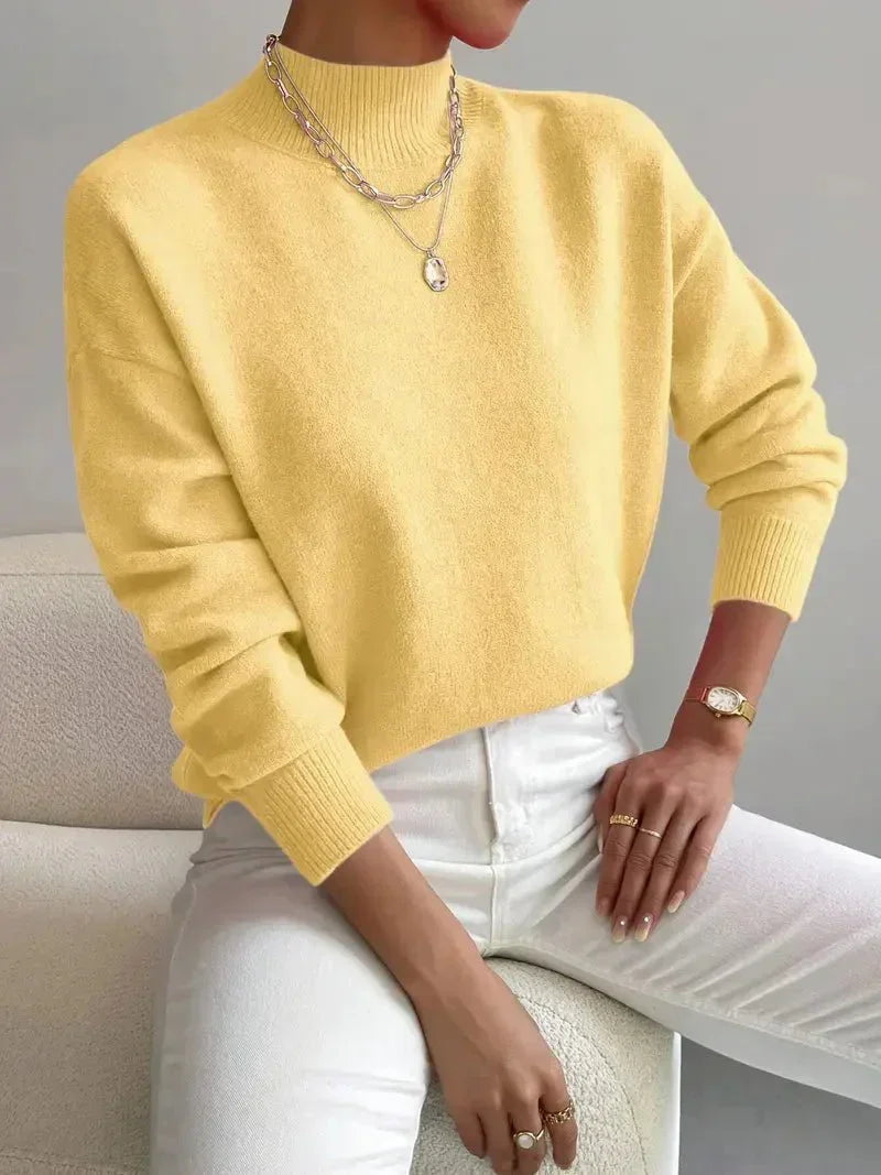 Sofie mock neck knit jumper – image 4