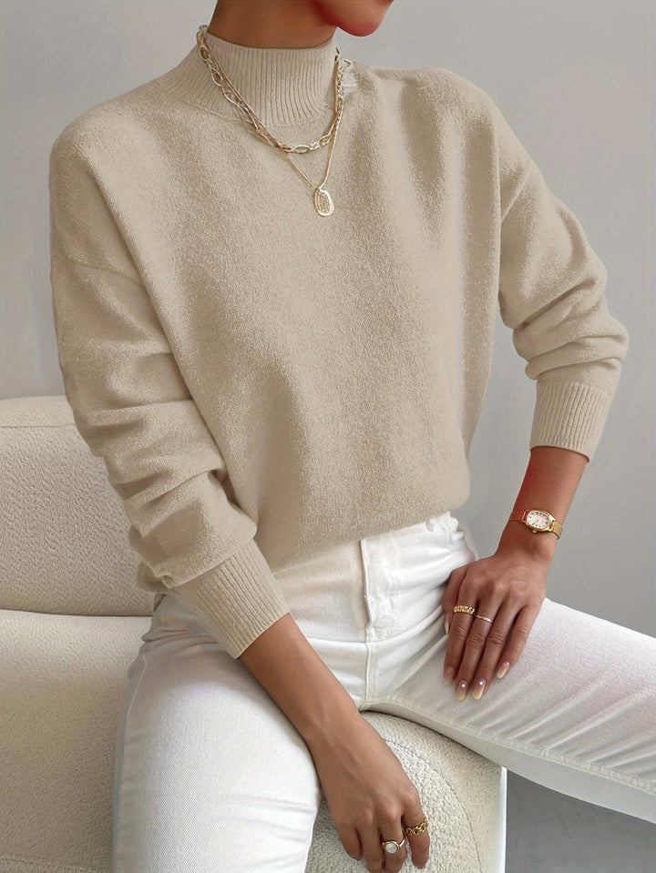 Sofie mock neck knit jumper – image 5