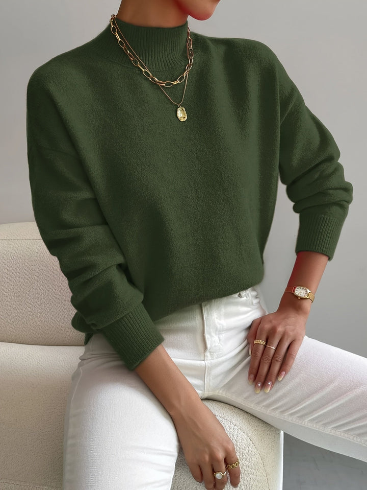 Sofie mock neck knit jumper – image 8