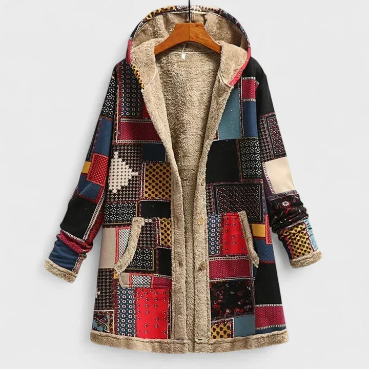 Ingvild floral hooded parka – image 5