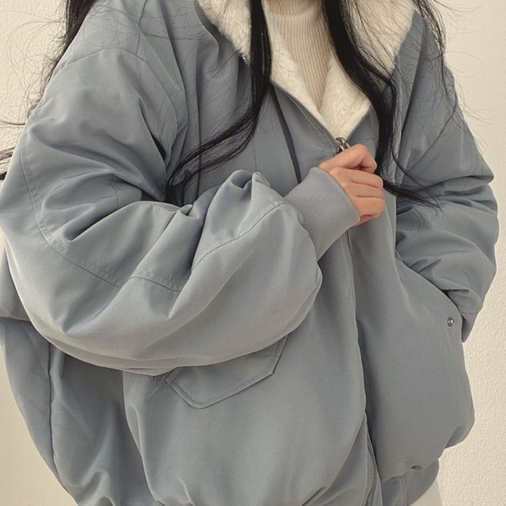 Ariel reversible hooded fleece jacket – image 3