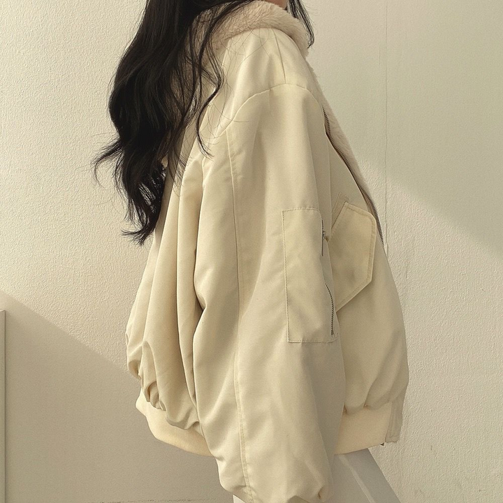 Ariel reversible hooded fleece jacket – image 5