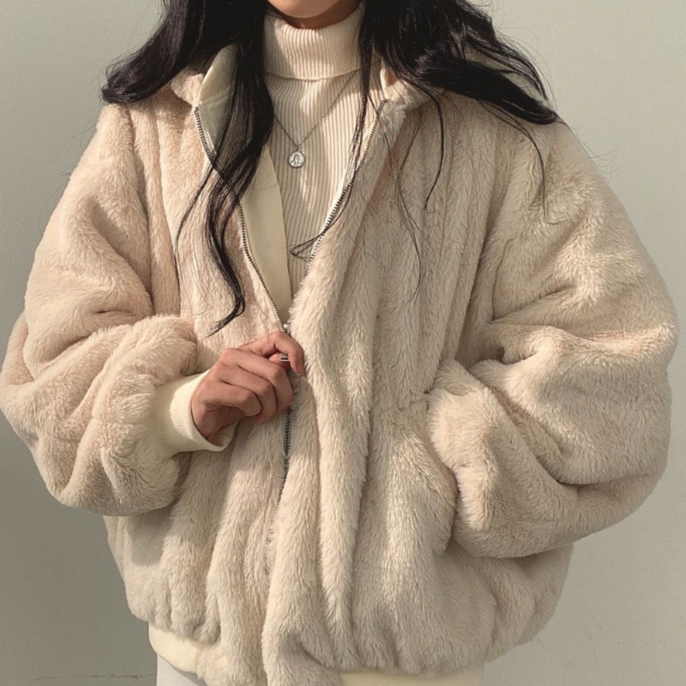 Ariel reversible hooded fleece jacket – image 7