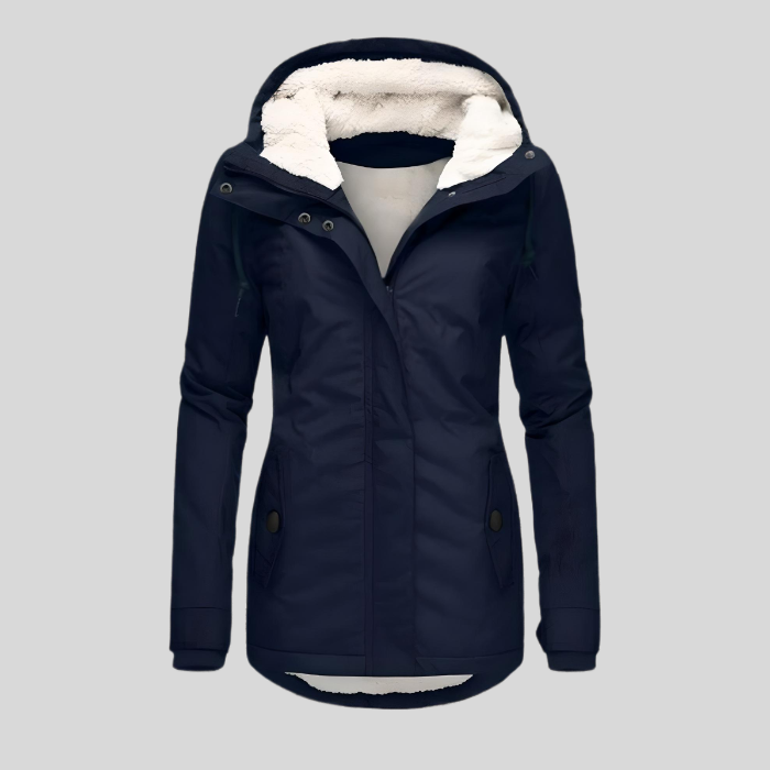 Kaija sherpa lined hooded winter jacket – image 3