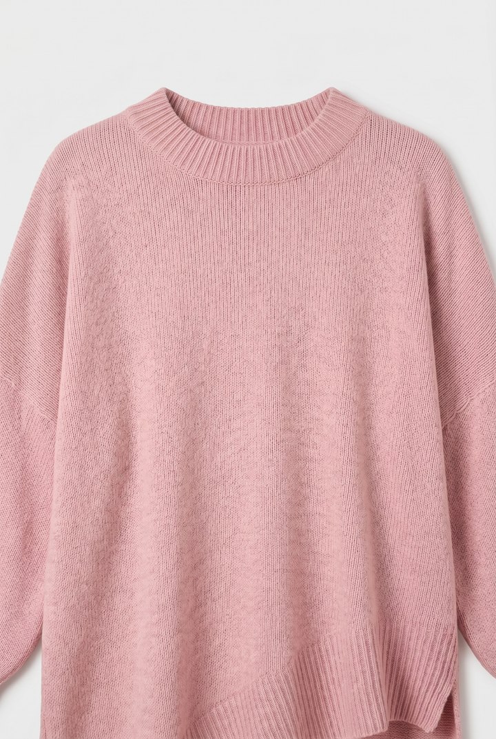Juliet Elegant Oversized Crew Neck Knit Jumper - image 3