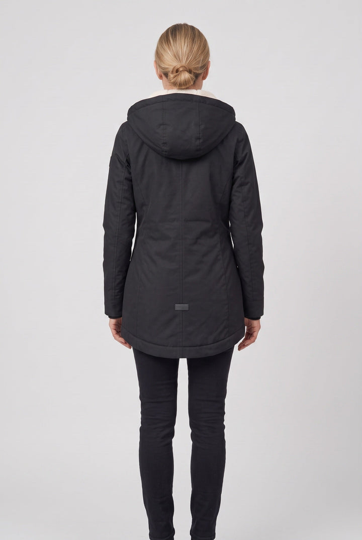 Olwen Elegant Hooded Waterproof Padded Coat - image 2