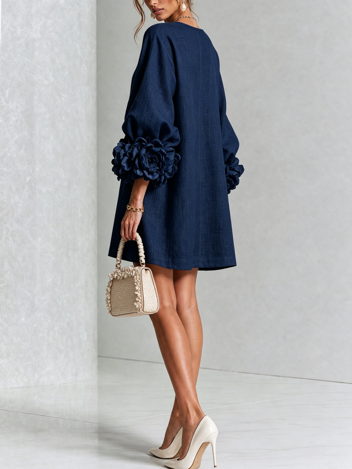 Leonie long sleeve midi dress – image 21