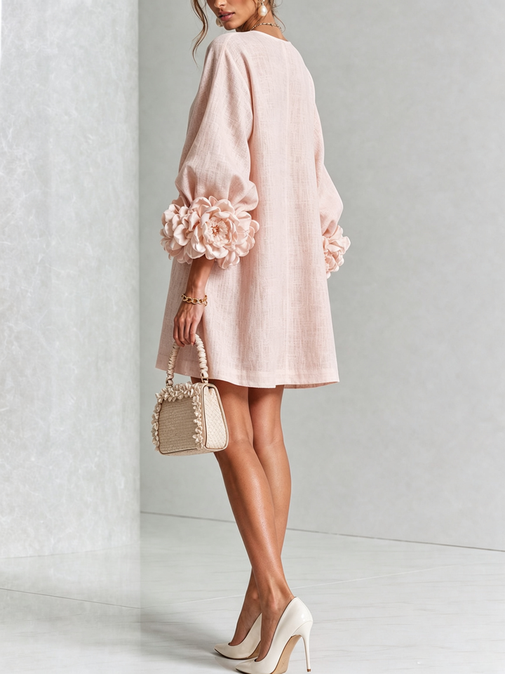 Leonie long sleeve midi dress – image 27