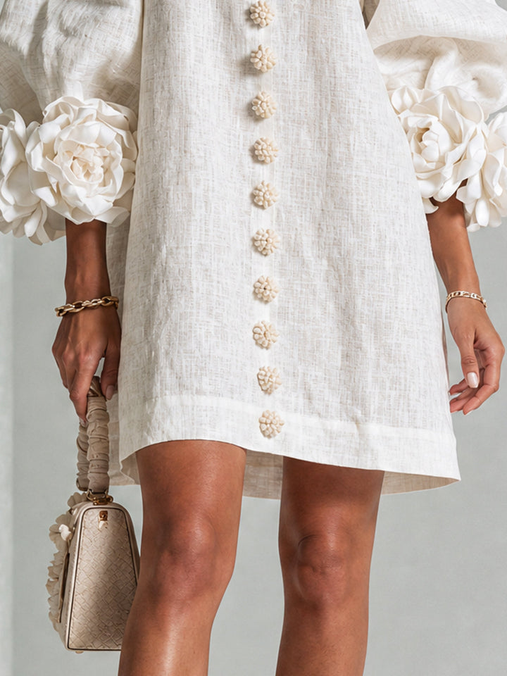 Leonie long sleeve midi dress – image 16
