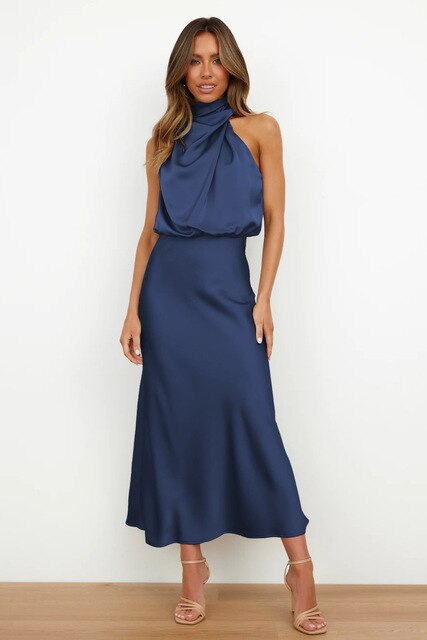 Giovanna sleeveless cocktail party dress – image 5