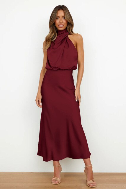 Giovanna sleeveless cocktail party dress – image 6