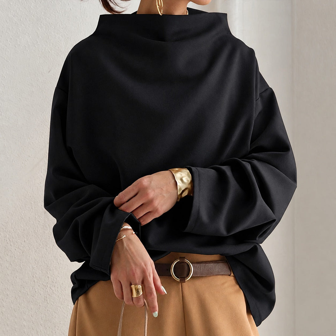 Eliana relaxed roll neck jumper