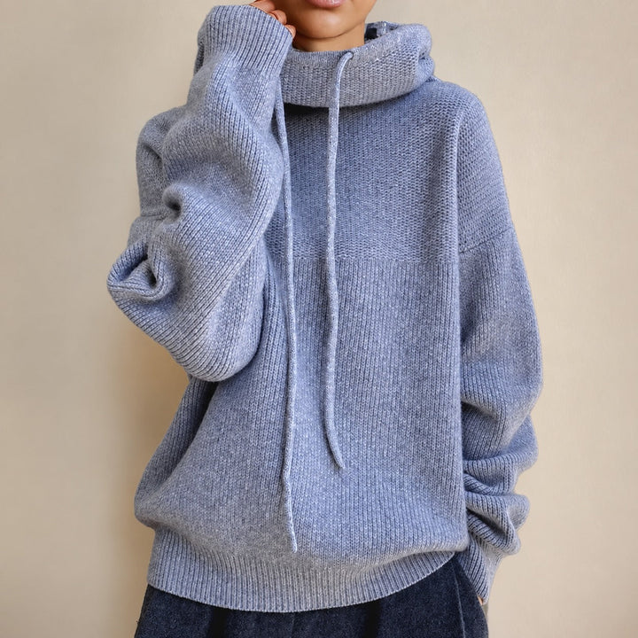 Eden merino wool jumper in green