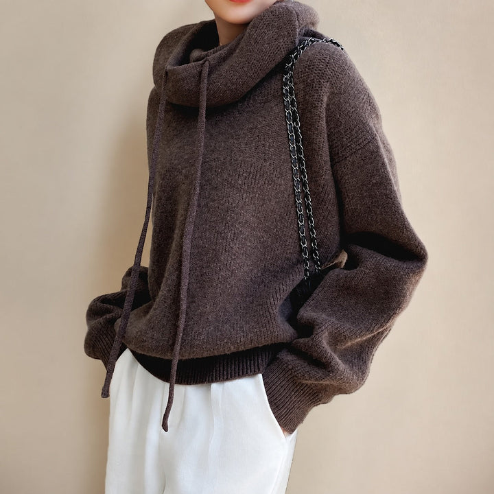 Eden merino wool jumper in blue