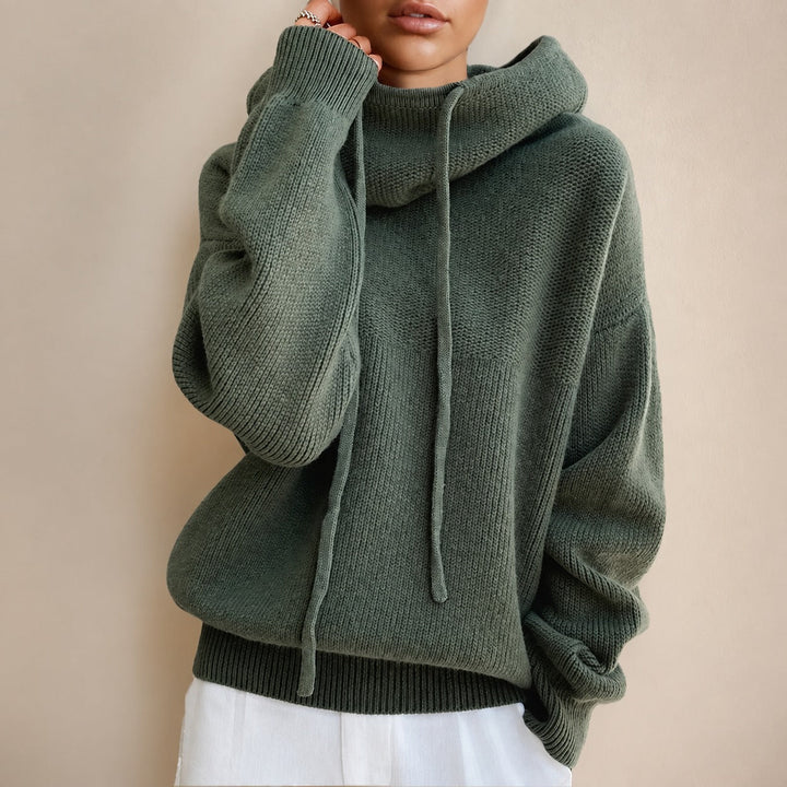 Eden merino wool roll neck jumper