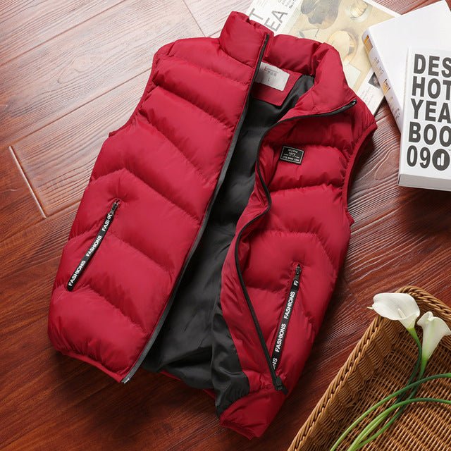 Alvilde padded zip up gilet – image 2