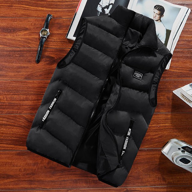 Alvilde padded zip up gilet – image 4