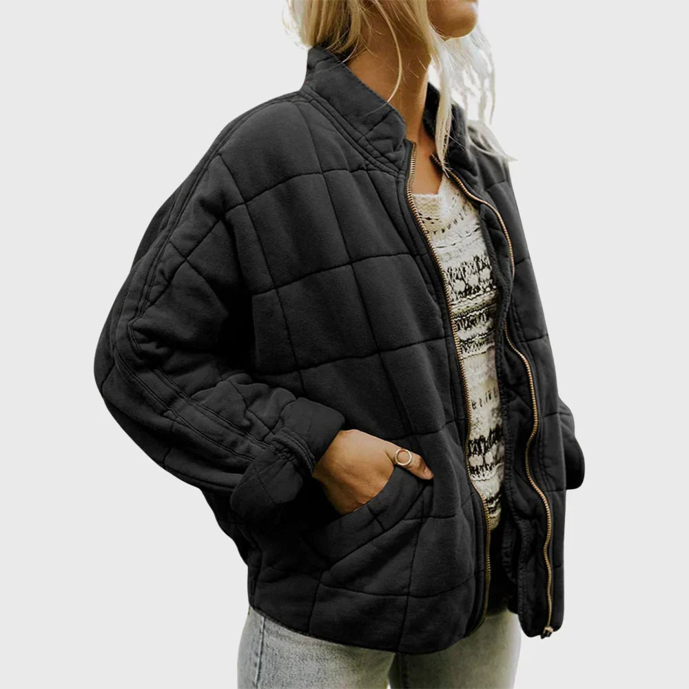 Maud tailored quilted puffer jacket – image 3