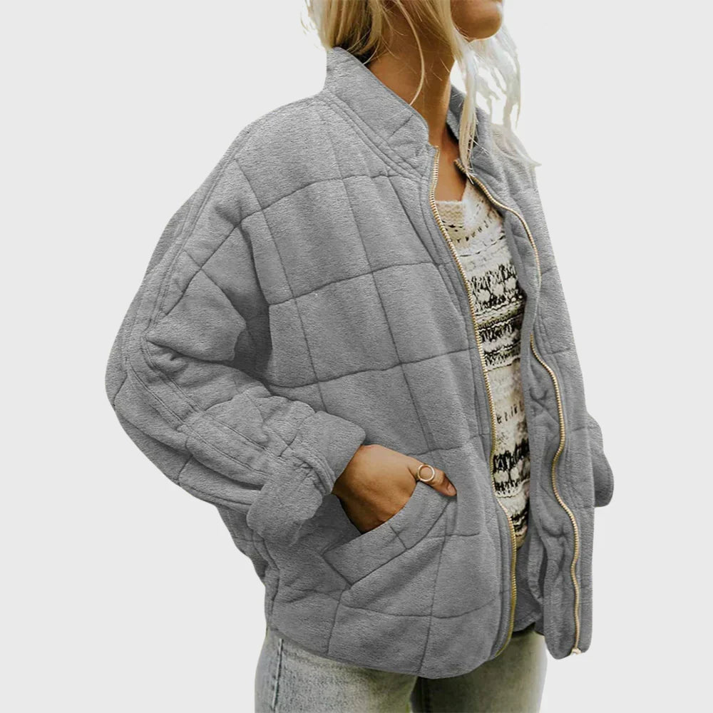 Maud tailored quilted puffer jacket – image 4