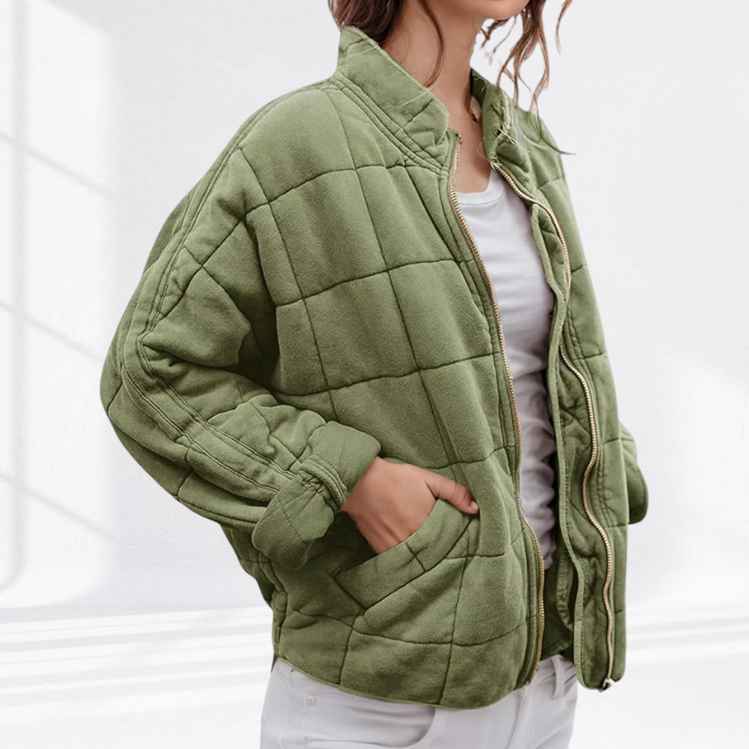 Maud tailored quilted puffer jacket – image 7