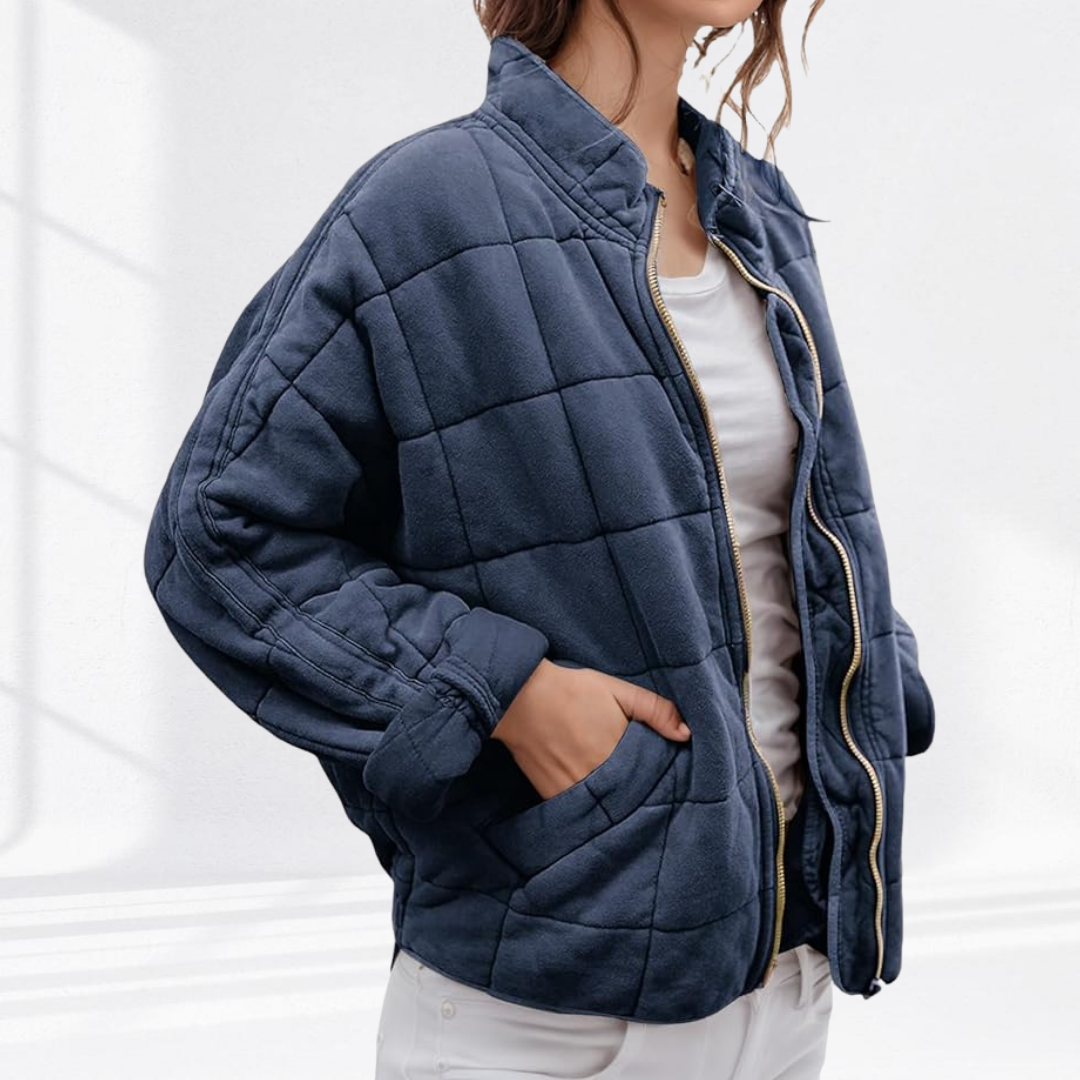 Maud tailored quilted puffer jacket – image 9