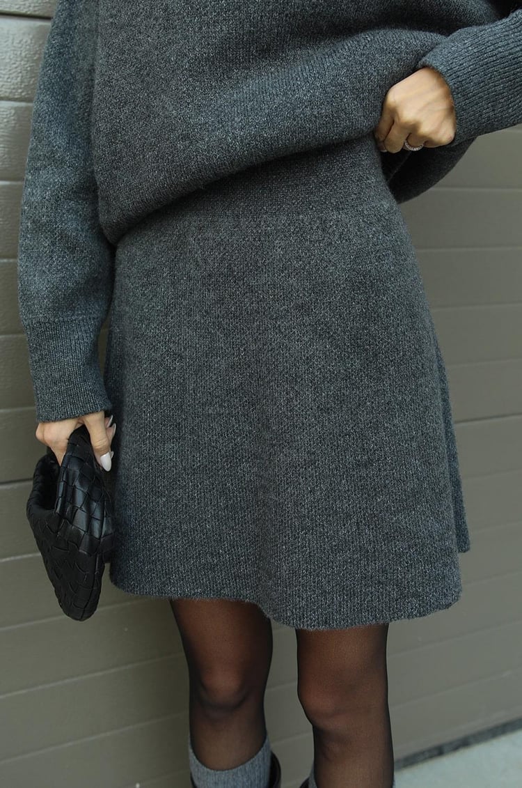 Hanna two piece knit jumper and skirt co-ord set, gallery image 24