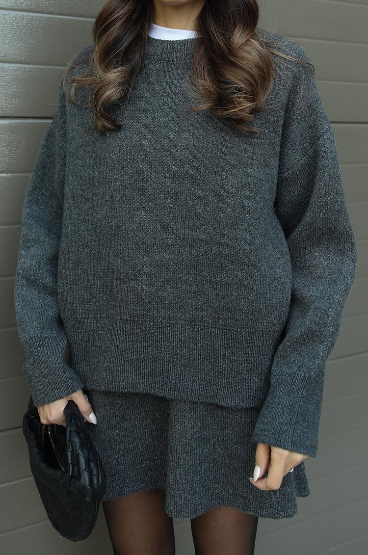 Hanna two piece knit jumper and skirt co-ord set, gallery image 23