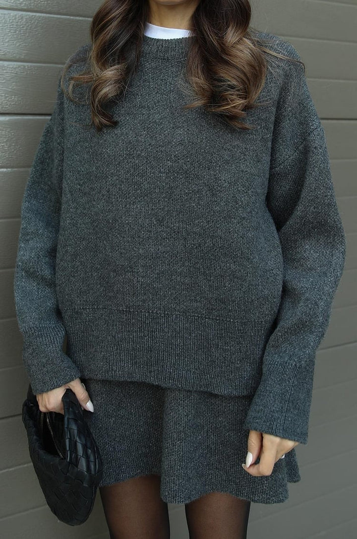 Hanna two piece knit jumper and skirt co-ord set, gallery image 23