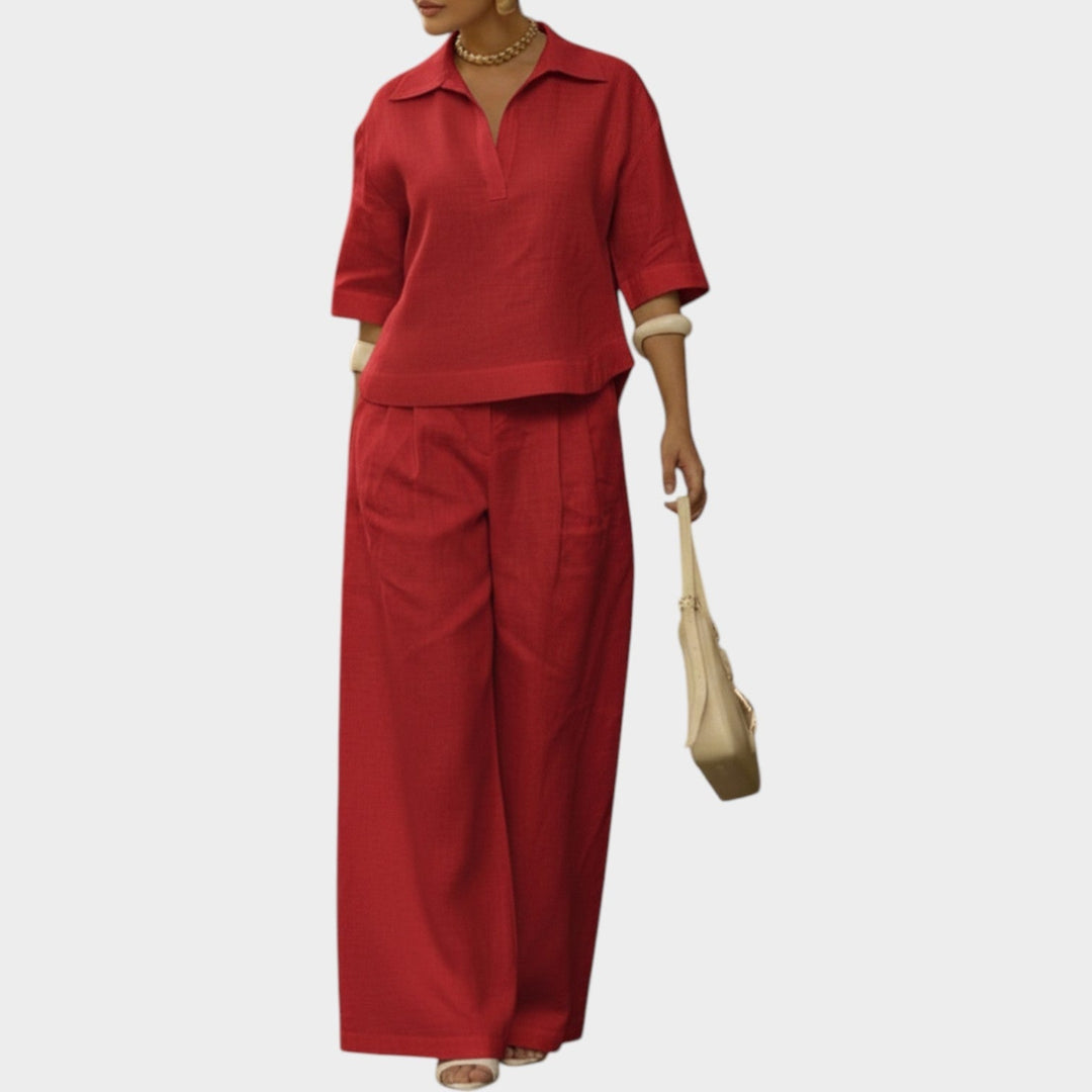 Vibeke relaxed tailored two piece set – image 8