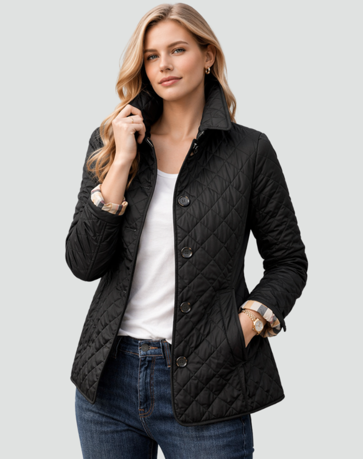 Romilly buttoned quilted jacket – image 2