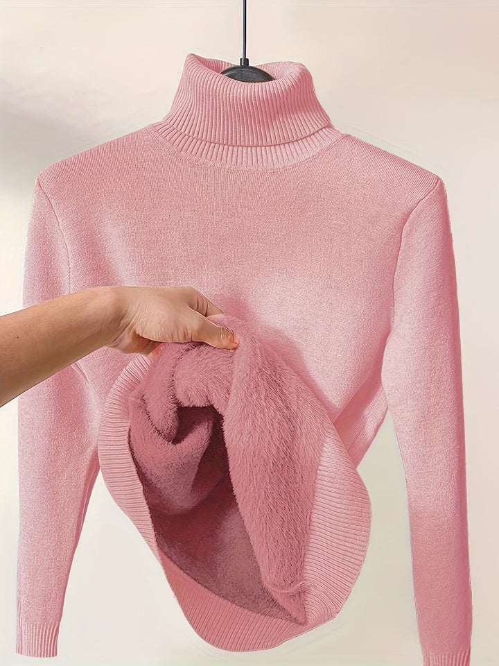 Femke high neck tunic jumper – image 6
