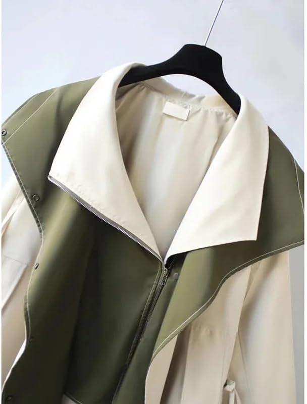 Thomasina hooded trench coat with drawstring waist – image 6