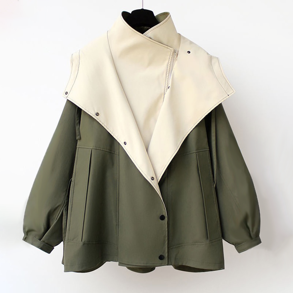 Thomasina hooded trench coat with drawstring waist – image 14