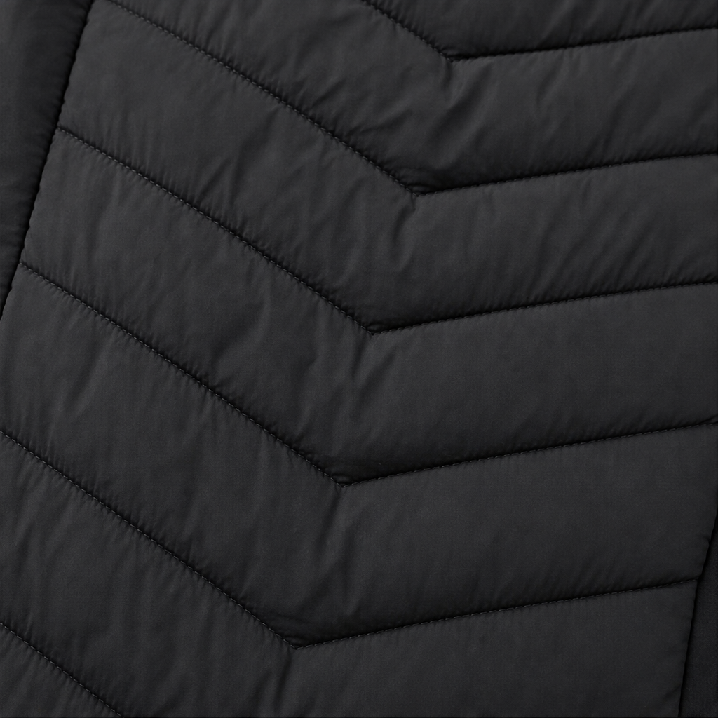 Rhoswen stand collar quilted gilet – image 7
