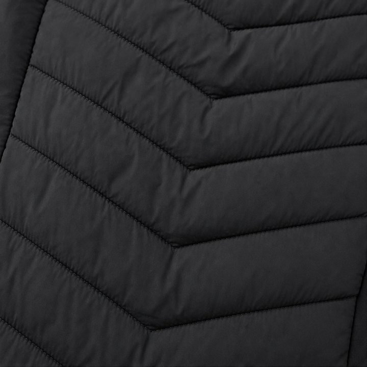 Rhoswen stand collar quilted gilet – image 7