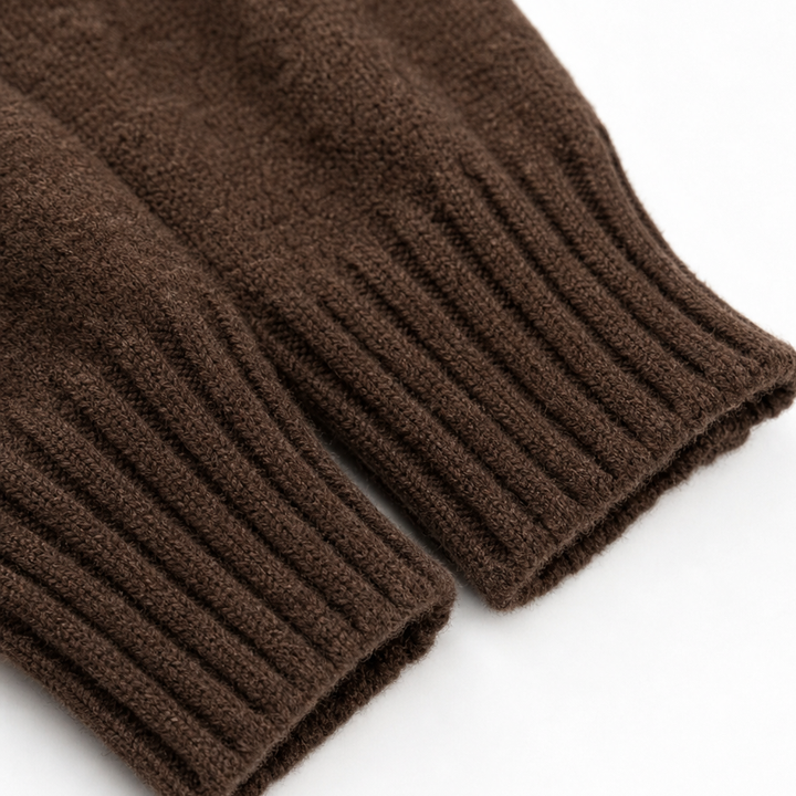 Ragnhild hooded oversized knit cardigan – image 8