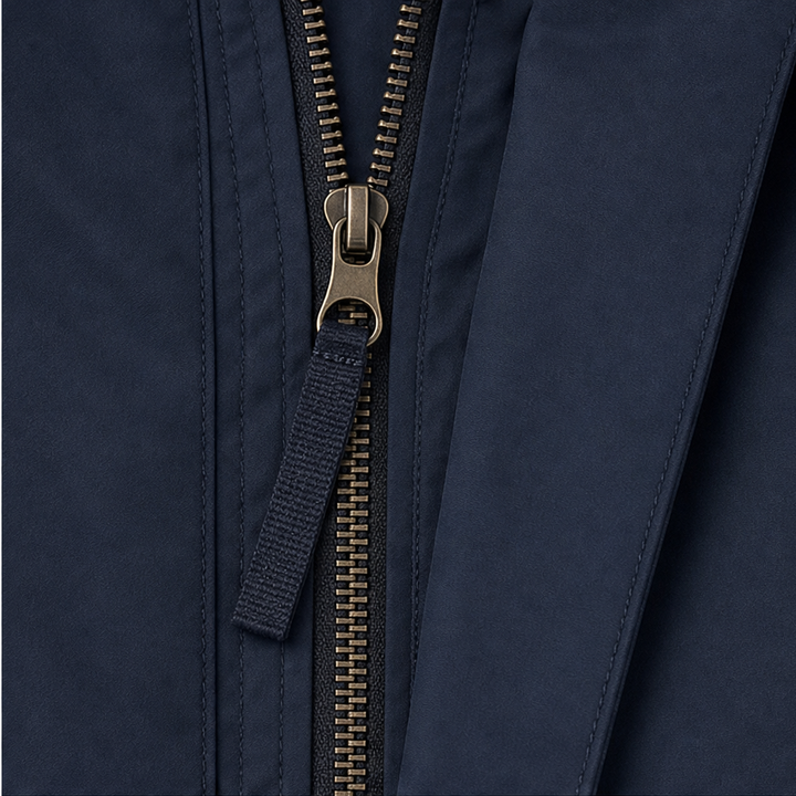 Nienke hooded rain jacket with drawstring waist – image 9