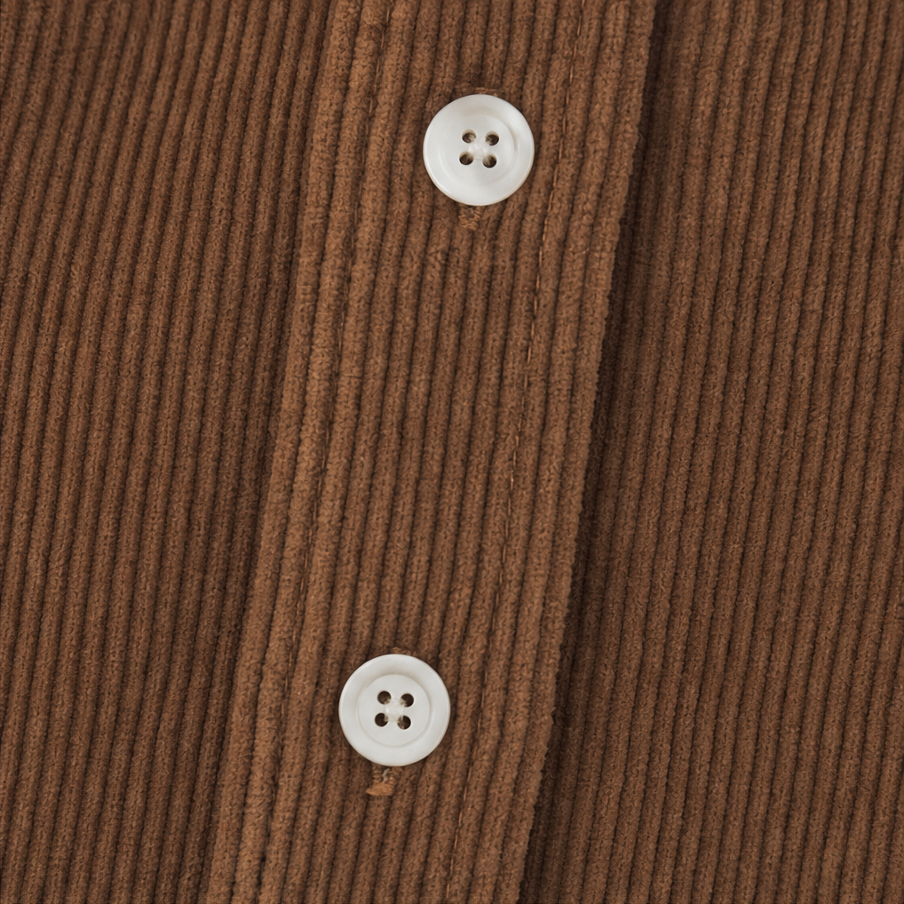 Marte corduroy shirt dress – image 8