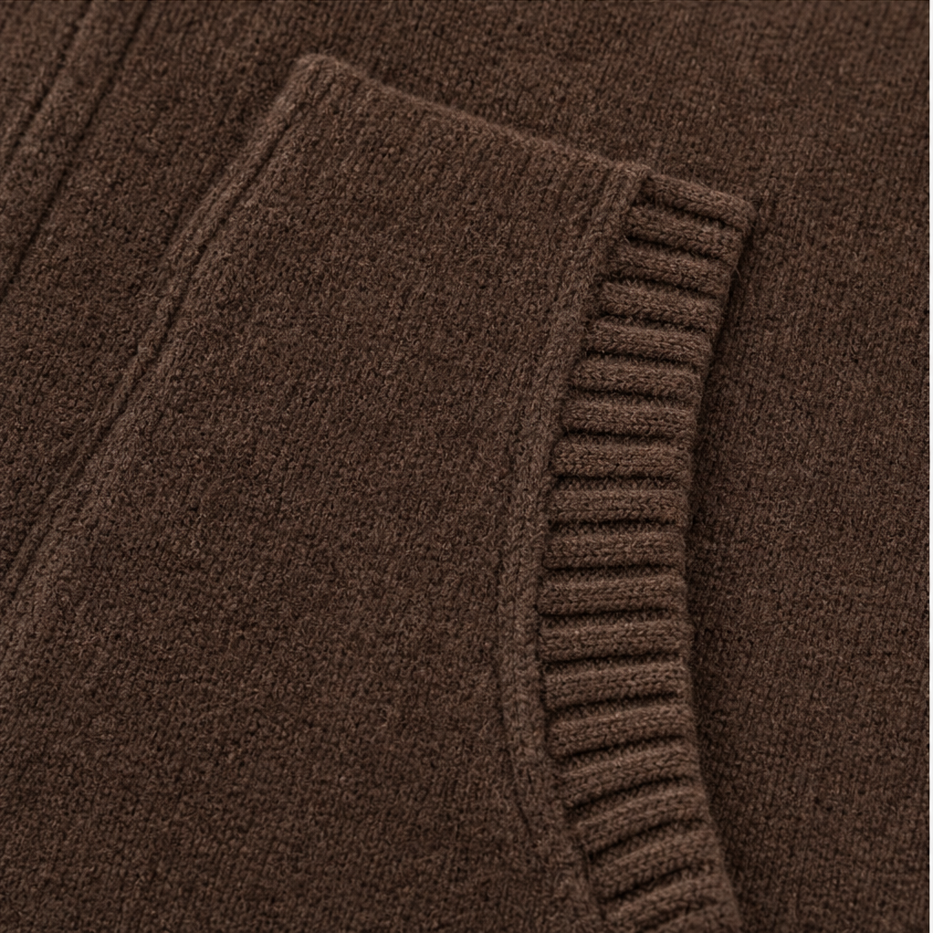 Ragnhild hooded oversized knit cardigan – image 10