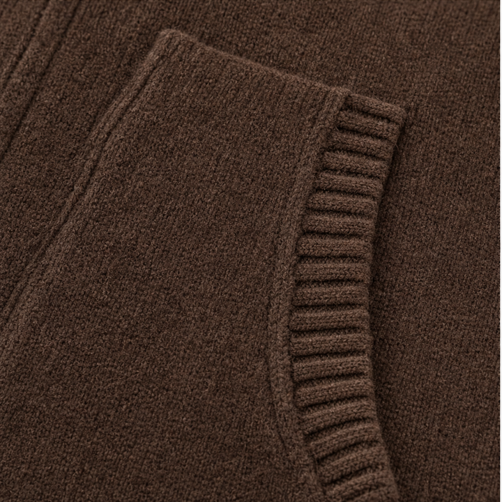 Ragnhild hooded oversized knit cardigan – image 10