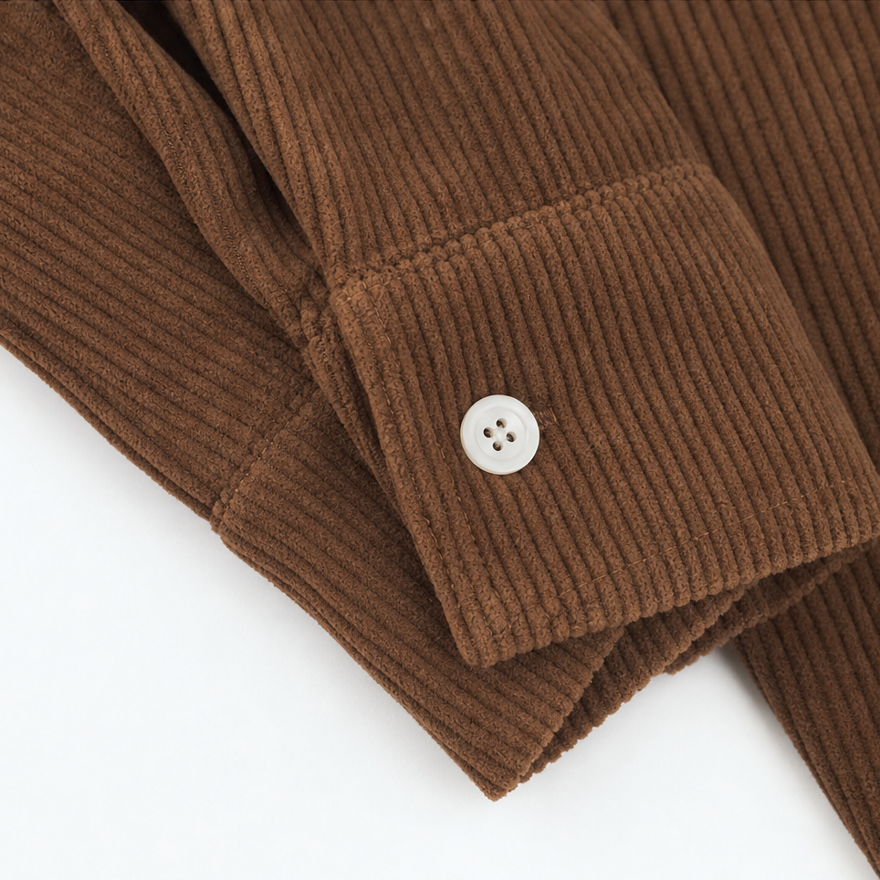Marte corduroy shirt dress – image 10