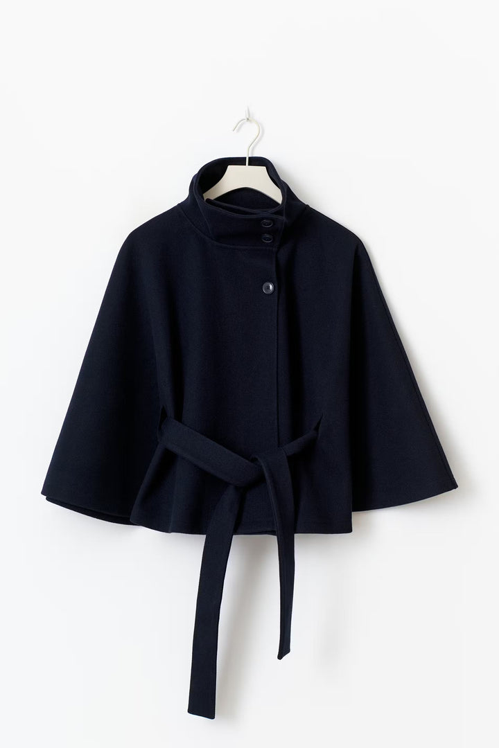 Cora belted cape coat – image 8