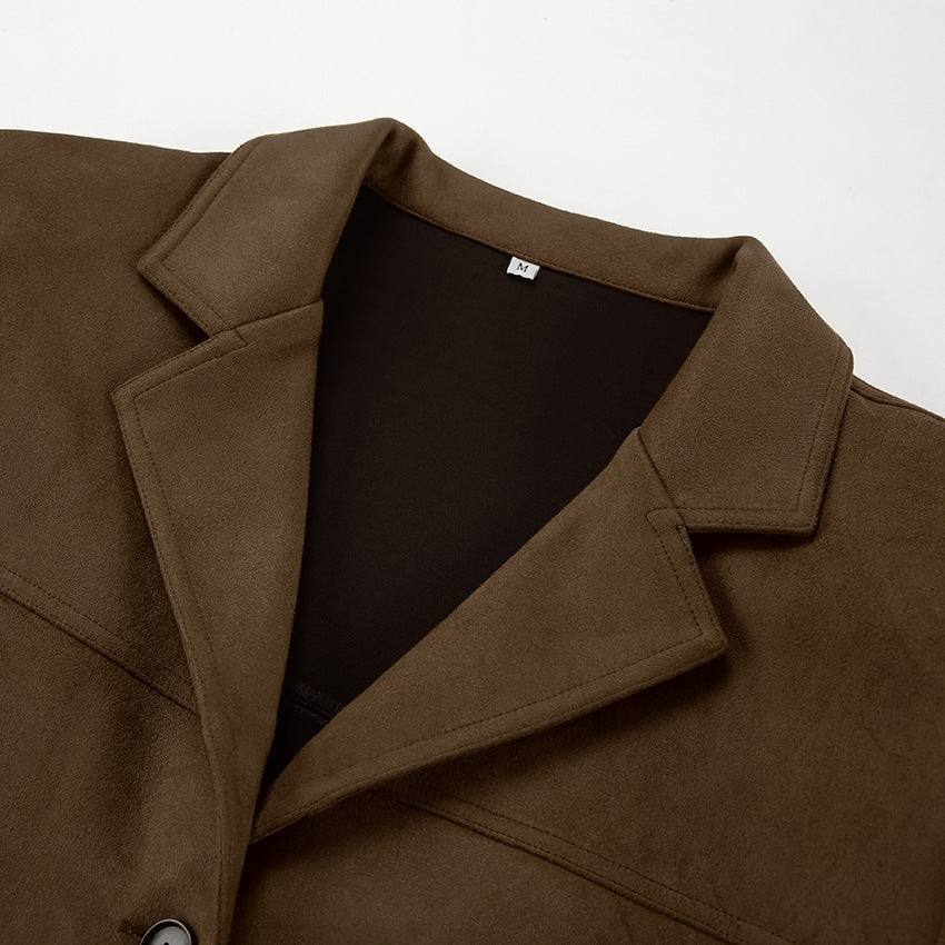 Tamara brown suede look utility jacket, gallery image 9