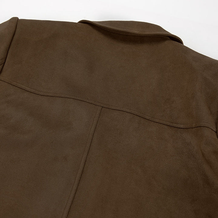 Tamara brown suede look utility jacket, gallery image 10