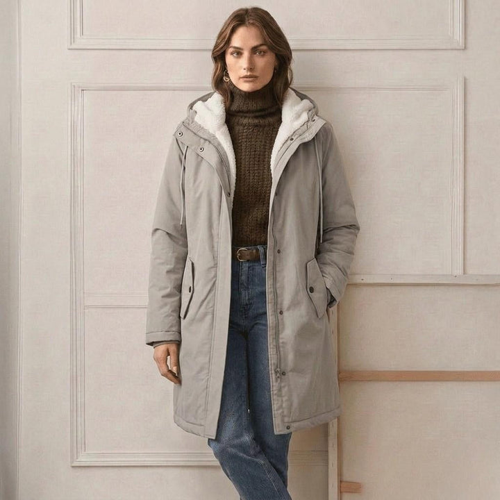 Signe longline fleece lined parka, gallery image 13