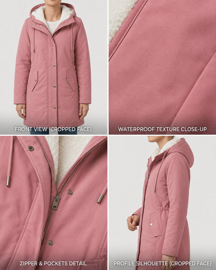 Signe longline fleece lined parka, gallery image 20
