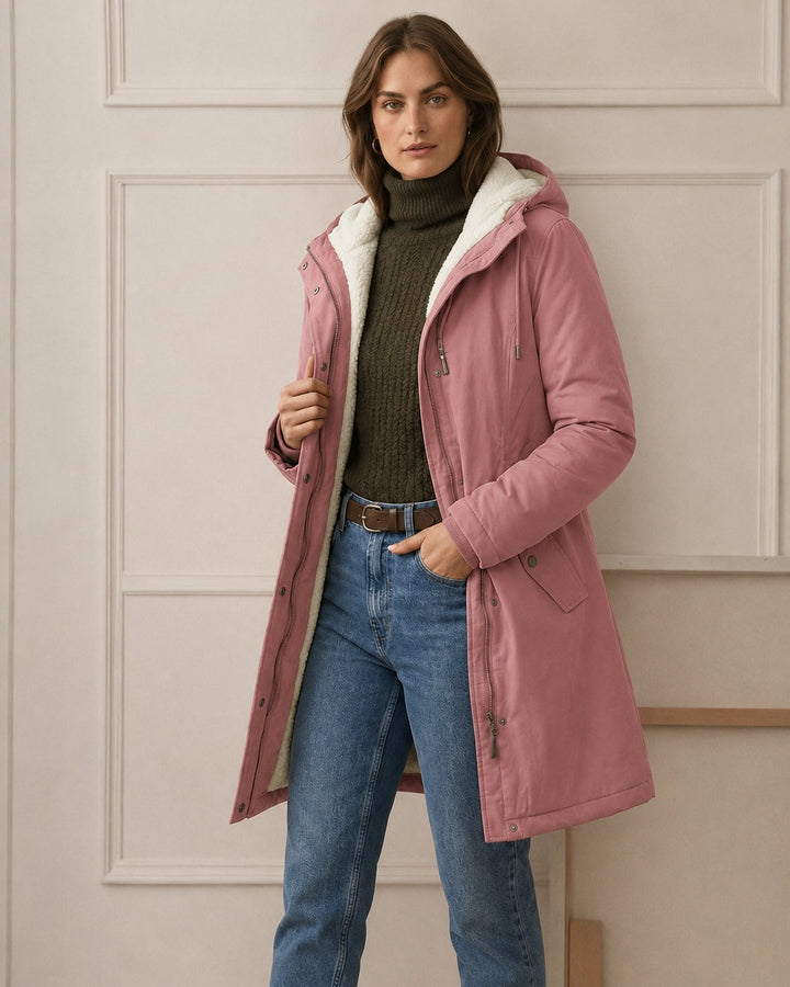 Signe longline fleece lined parka, gallery image 21