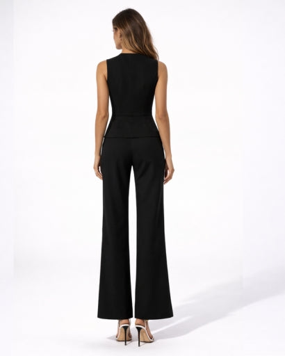 Halle waistcoat and trouser set, fabric detail
