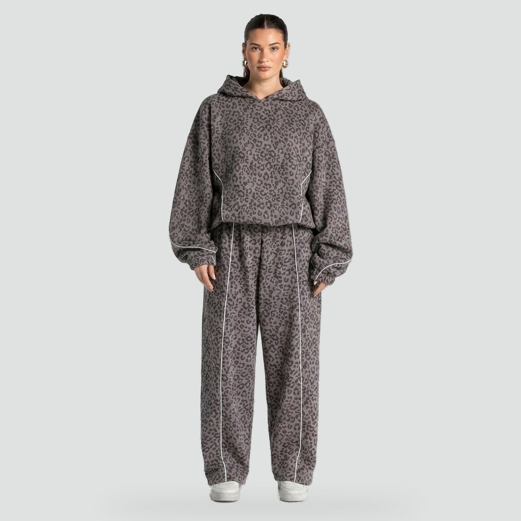 Dana hoodie and trouser set, side view