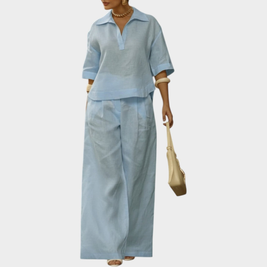 Vibeke relaxed tailored two piece set – image 3